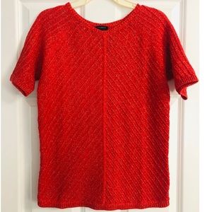 Talbots Short Sleeve Sweater